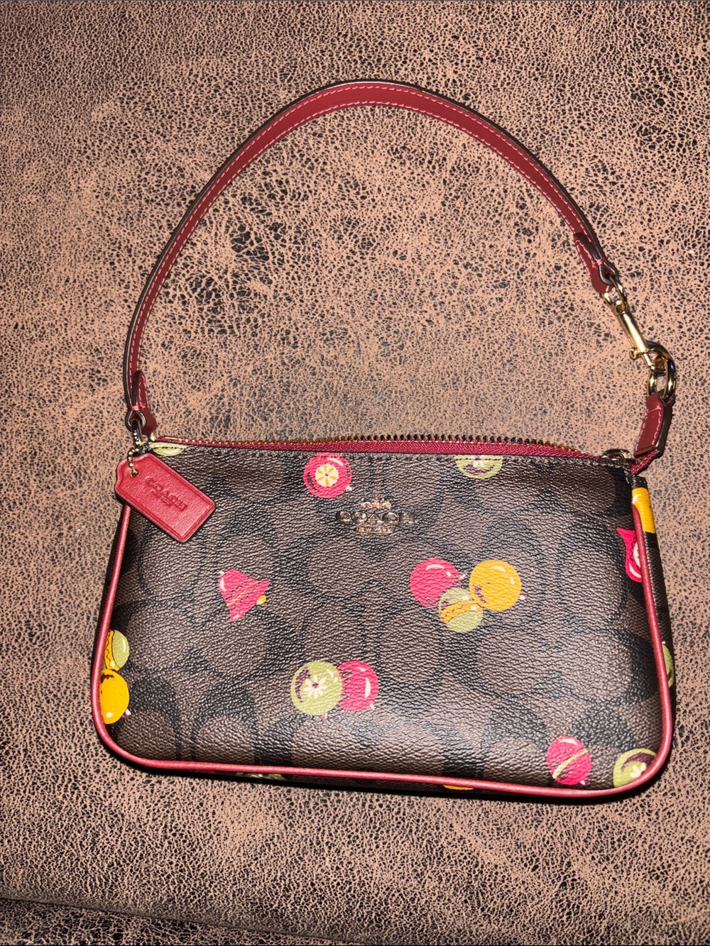 Coach Nolita 19 In Signature Canvas With Ornament Print Shoulder bag / wristlet